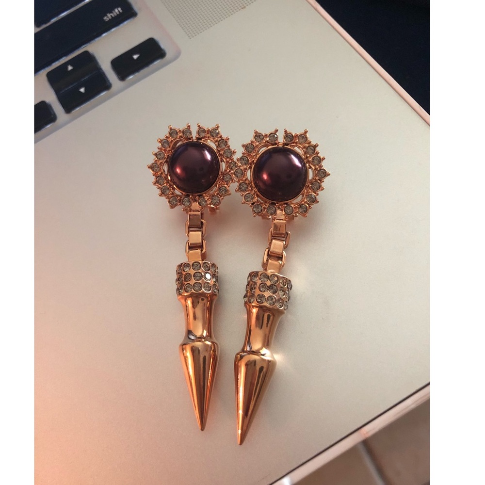 MAWI AW12 Earrings Rose Gold